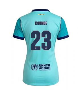 Barcelona Jules Kounde #23 Maglia Gara Terza Repliche 2026-27 Donna Maniche Corte Barcelona Jules Kounde #23 Maglia Gara Terza Repliche 2026-27 Donna Maniche Corte